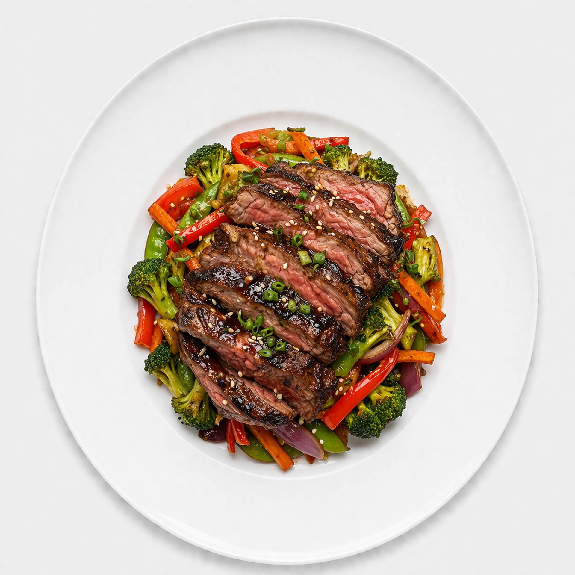 Korean BBQ Steak Stir Fry