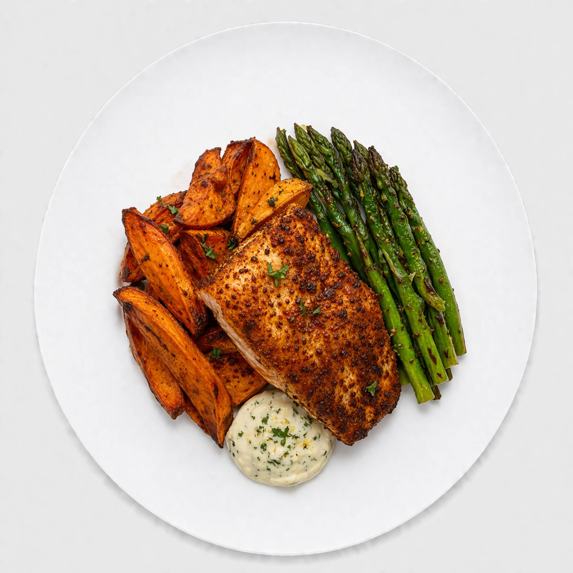 Cajun Atlantic Cod Plate