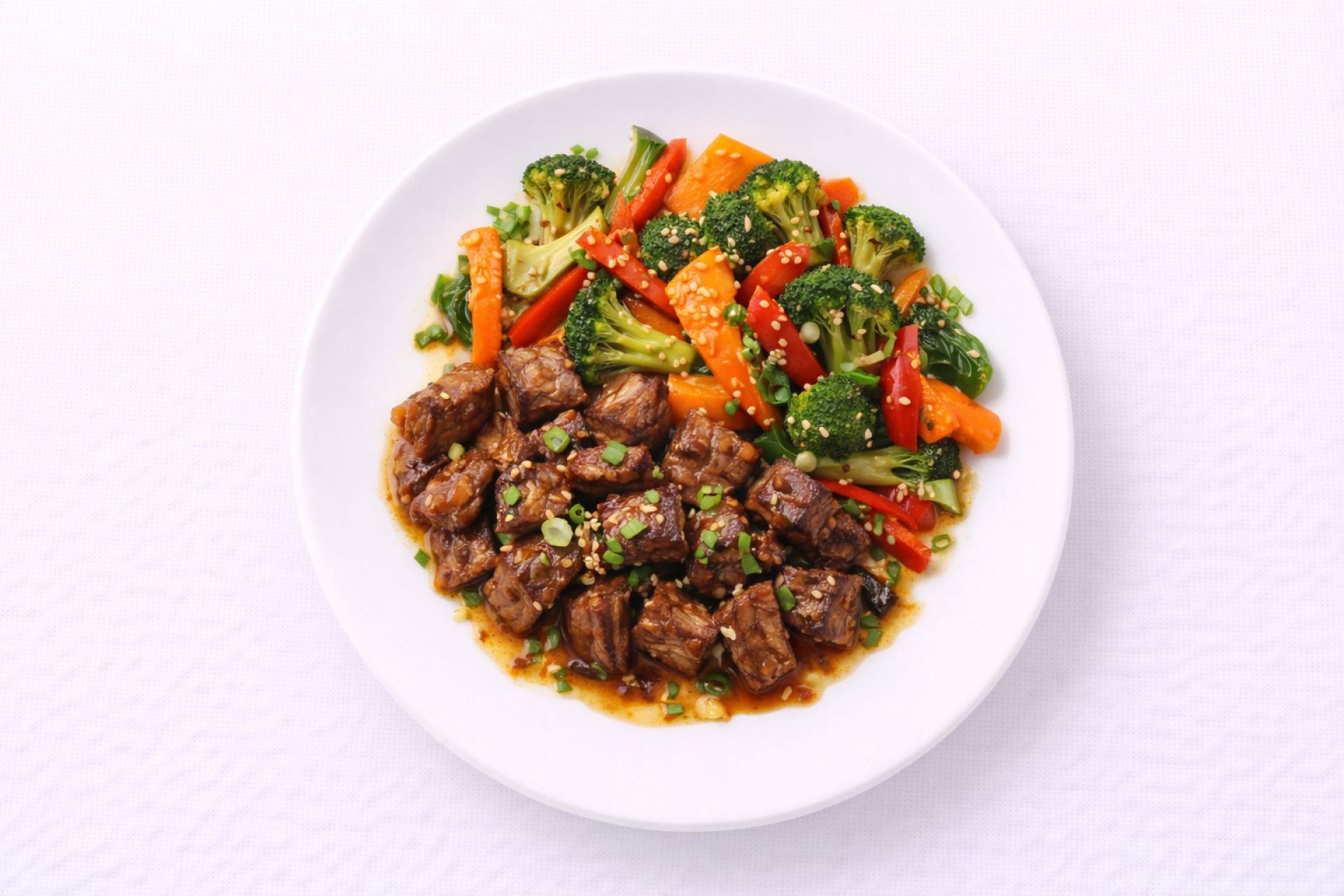 Honey Garlic Steakhouse Stir Fry