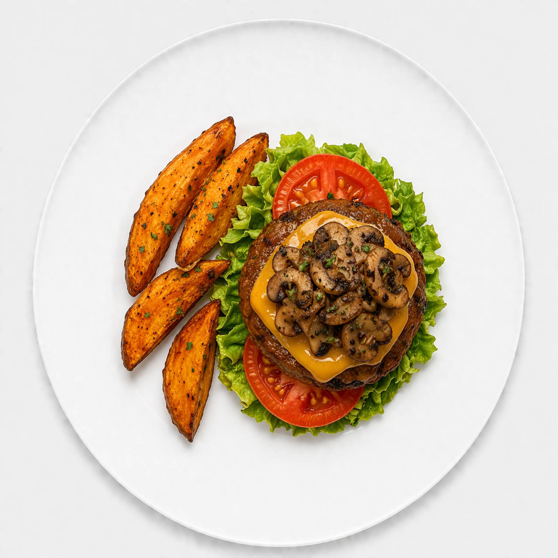 Impossible Beef Veggie Burger