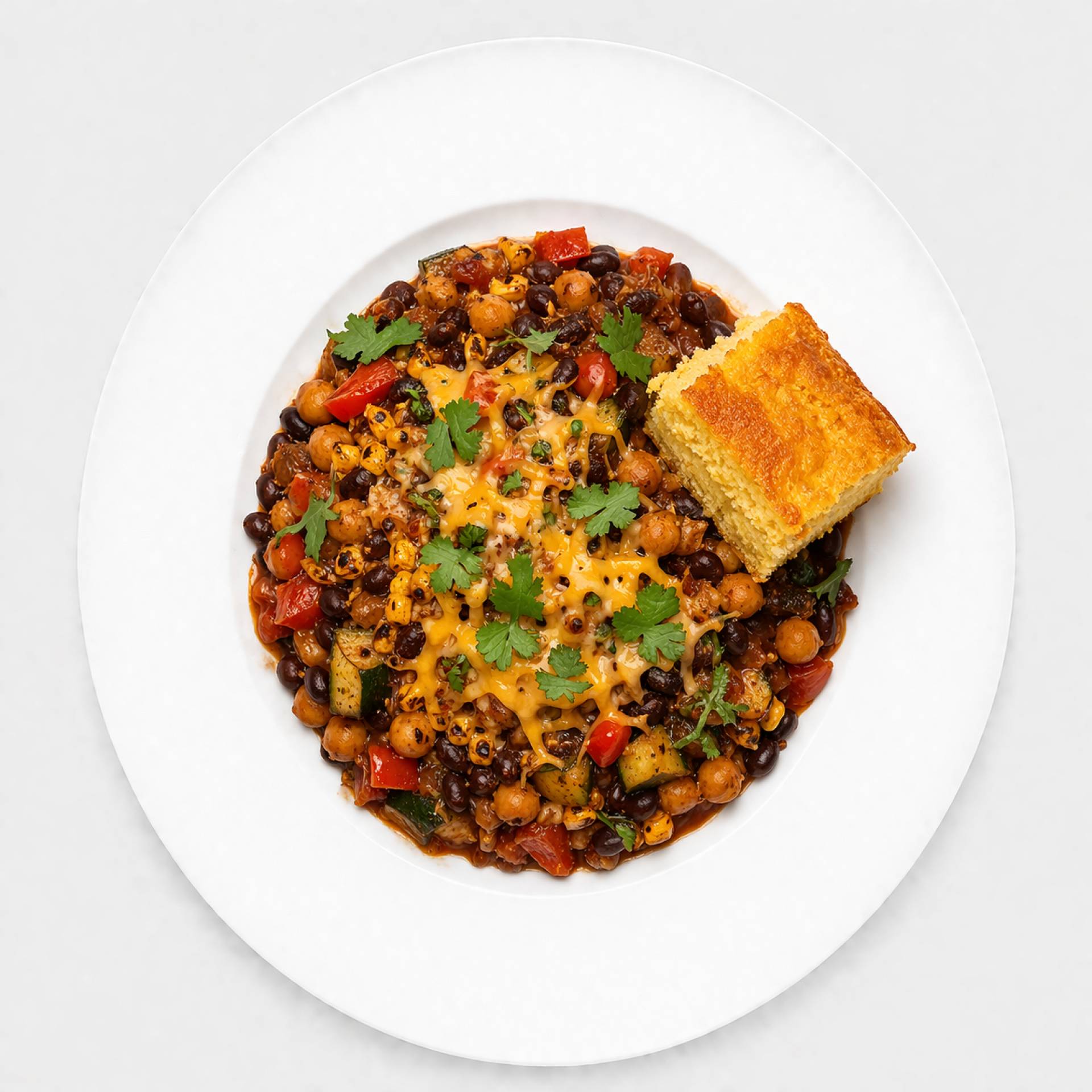 Tex-Mex Vegan Chili Bowl