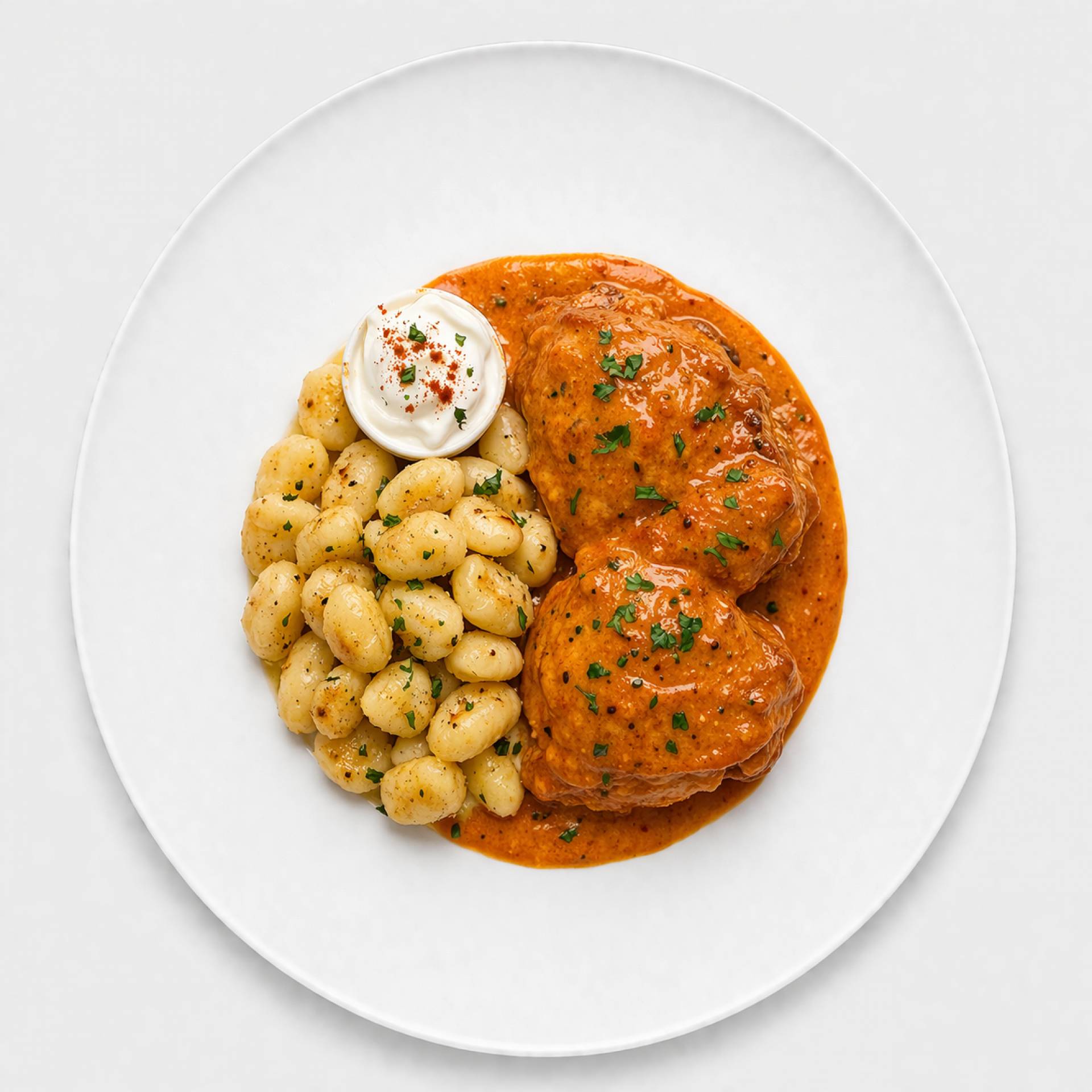 Hungarian Chicken Paprikash
