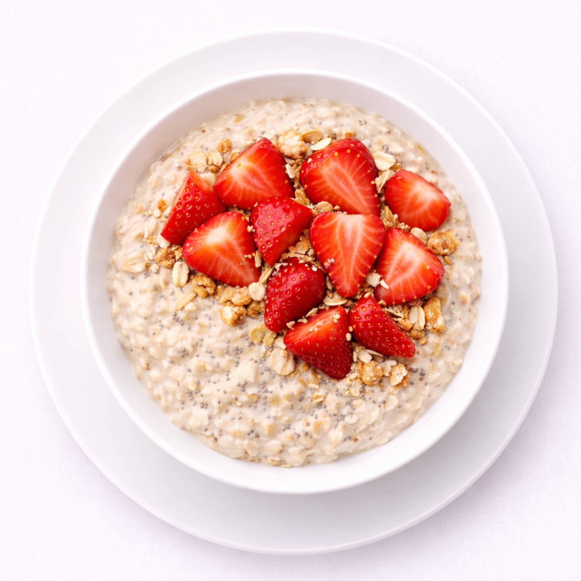 Strawberry Protein Overnight Oats