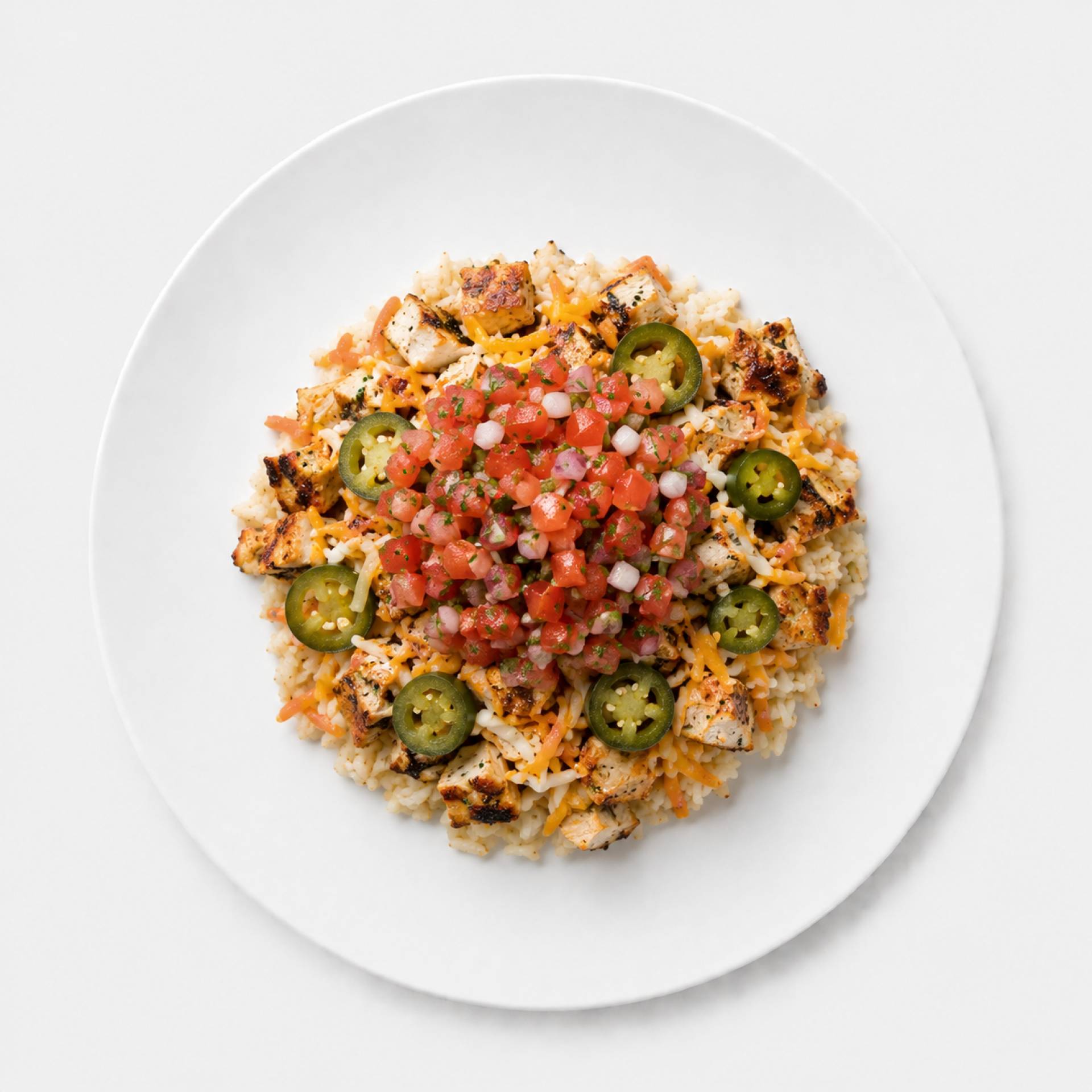 Flame Grilled Chicken Enchilada Bowl