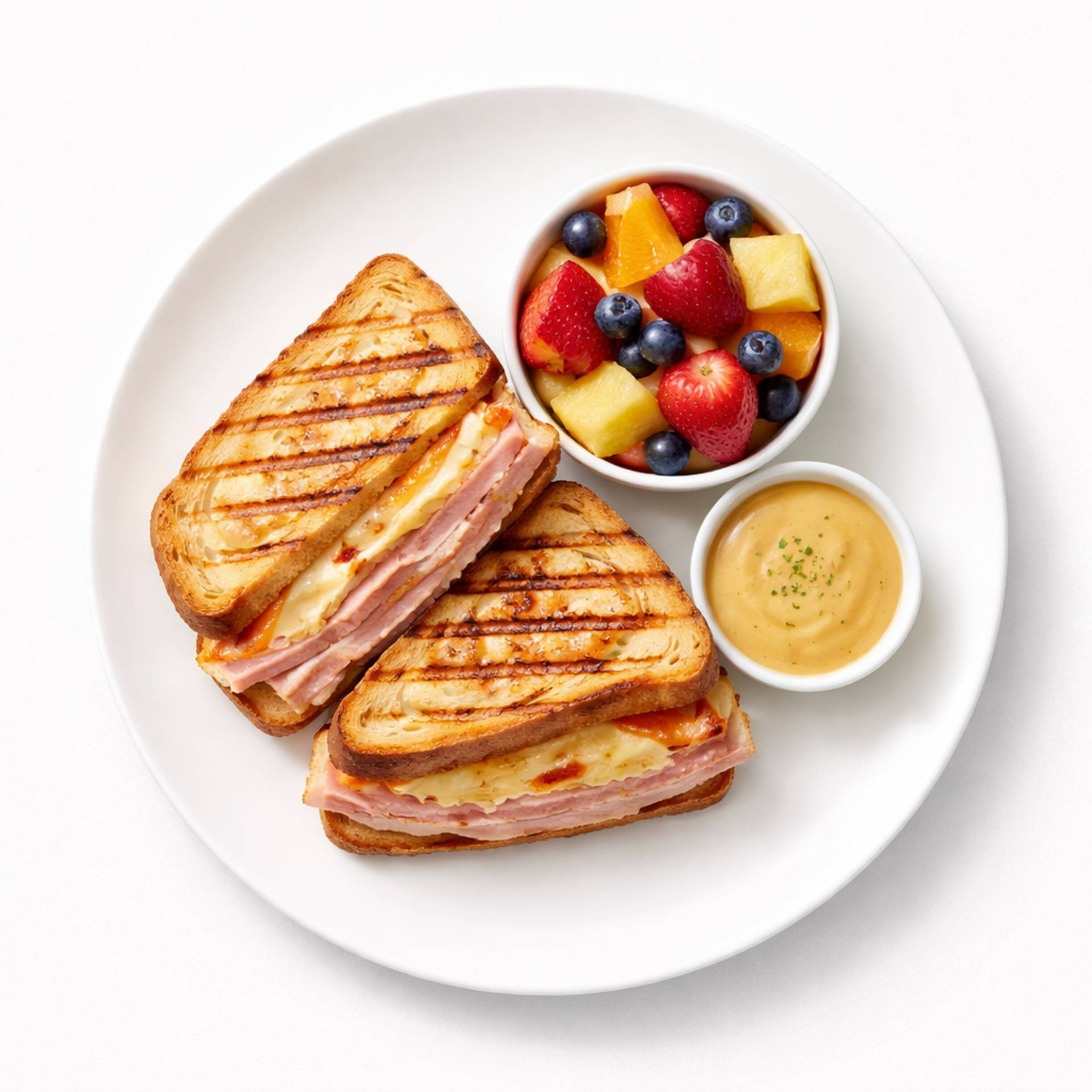 Kids Ham & Cheese Grilled Sandwich