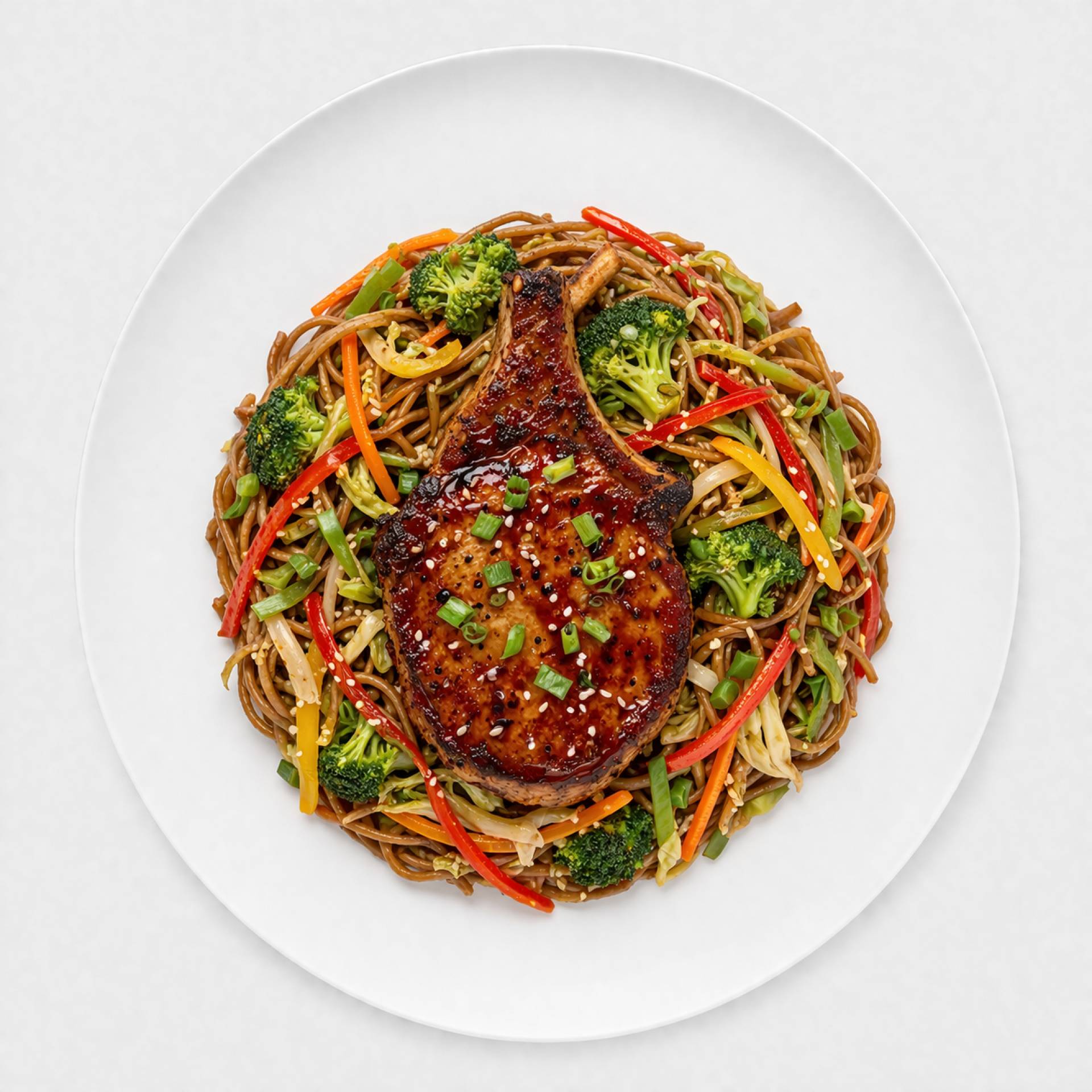 Peking Glazed Pork Chop