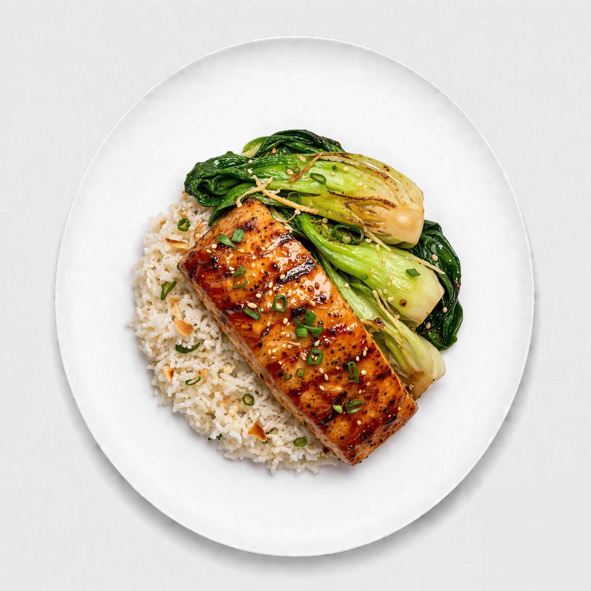 Teriyaki Glazed Grilled Mahi