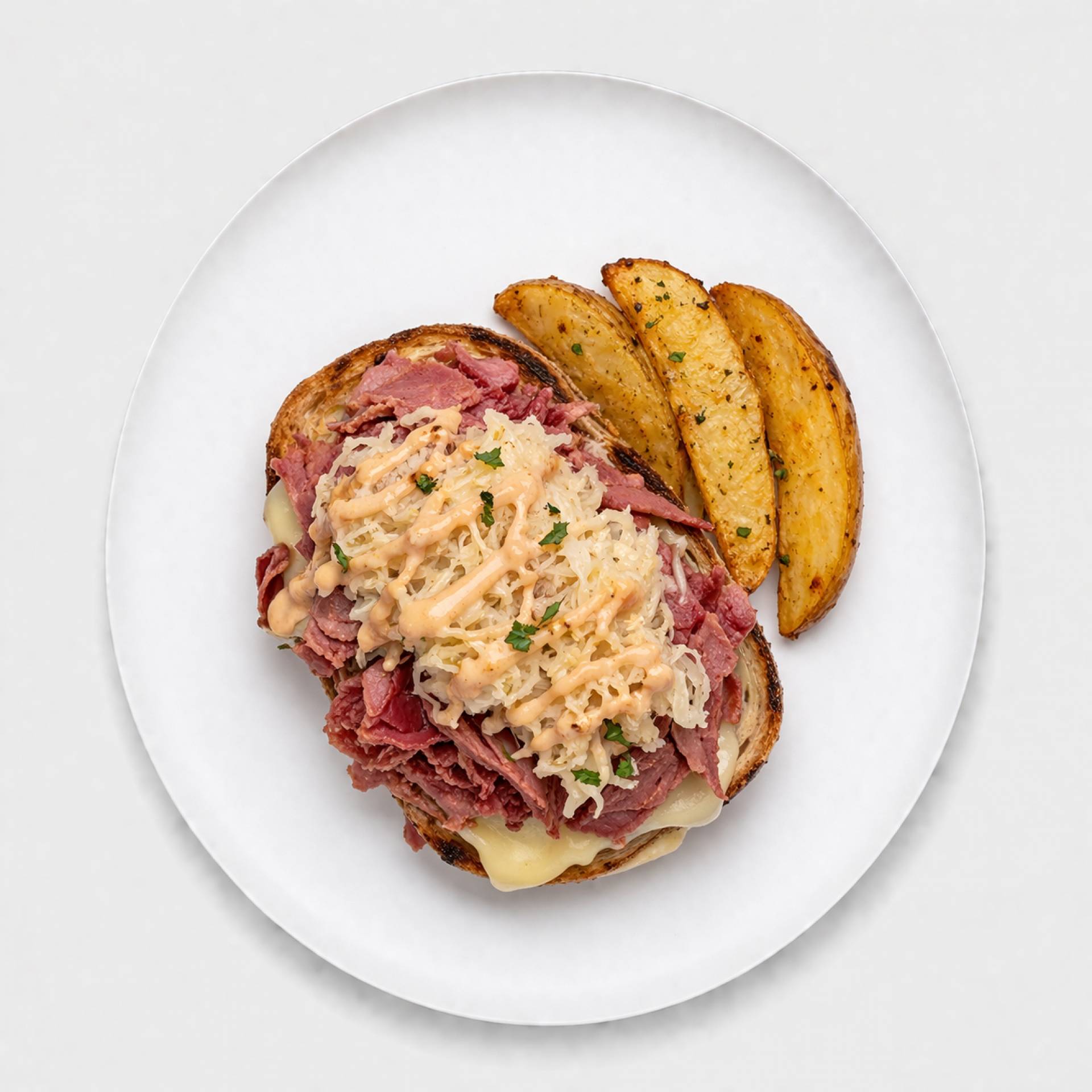 Skinny Reuben Sandwich