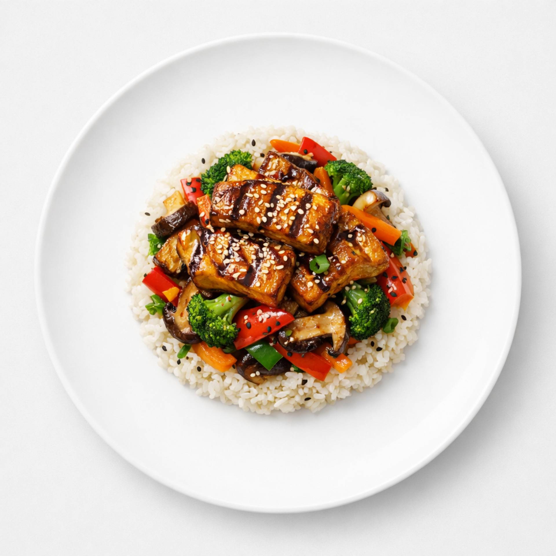 Japanese Bulgogi Tofu Stir Fry