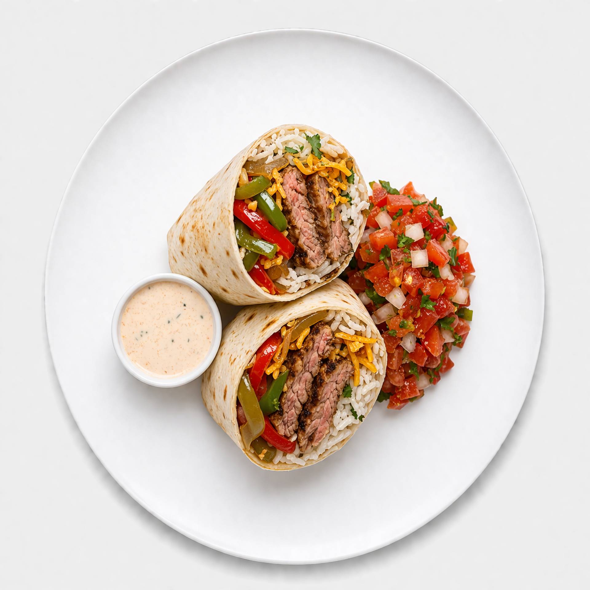 Steak Diablo Burrito