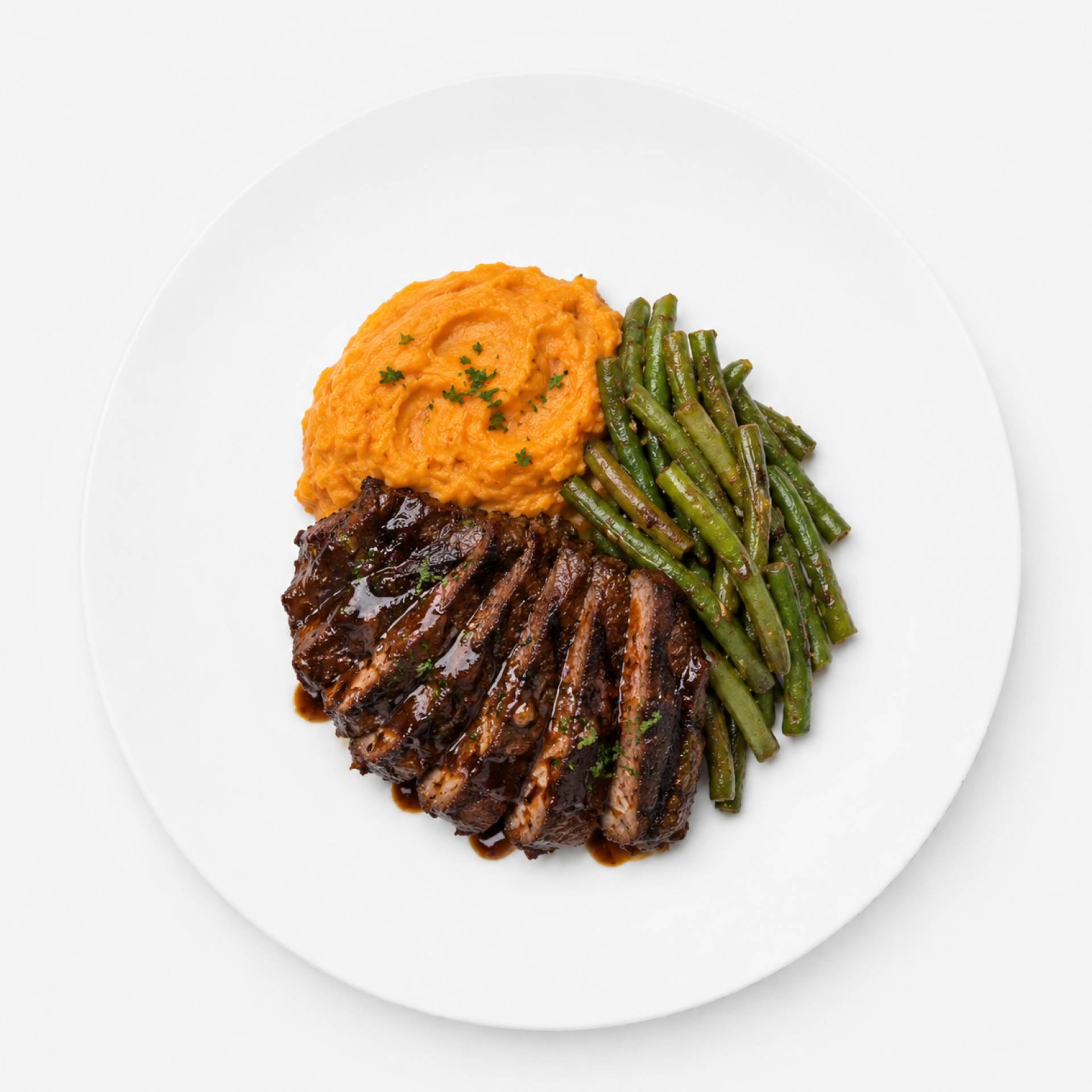 Tennessee Whiskey Glazed Steak