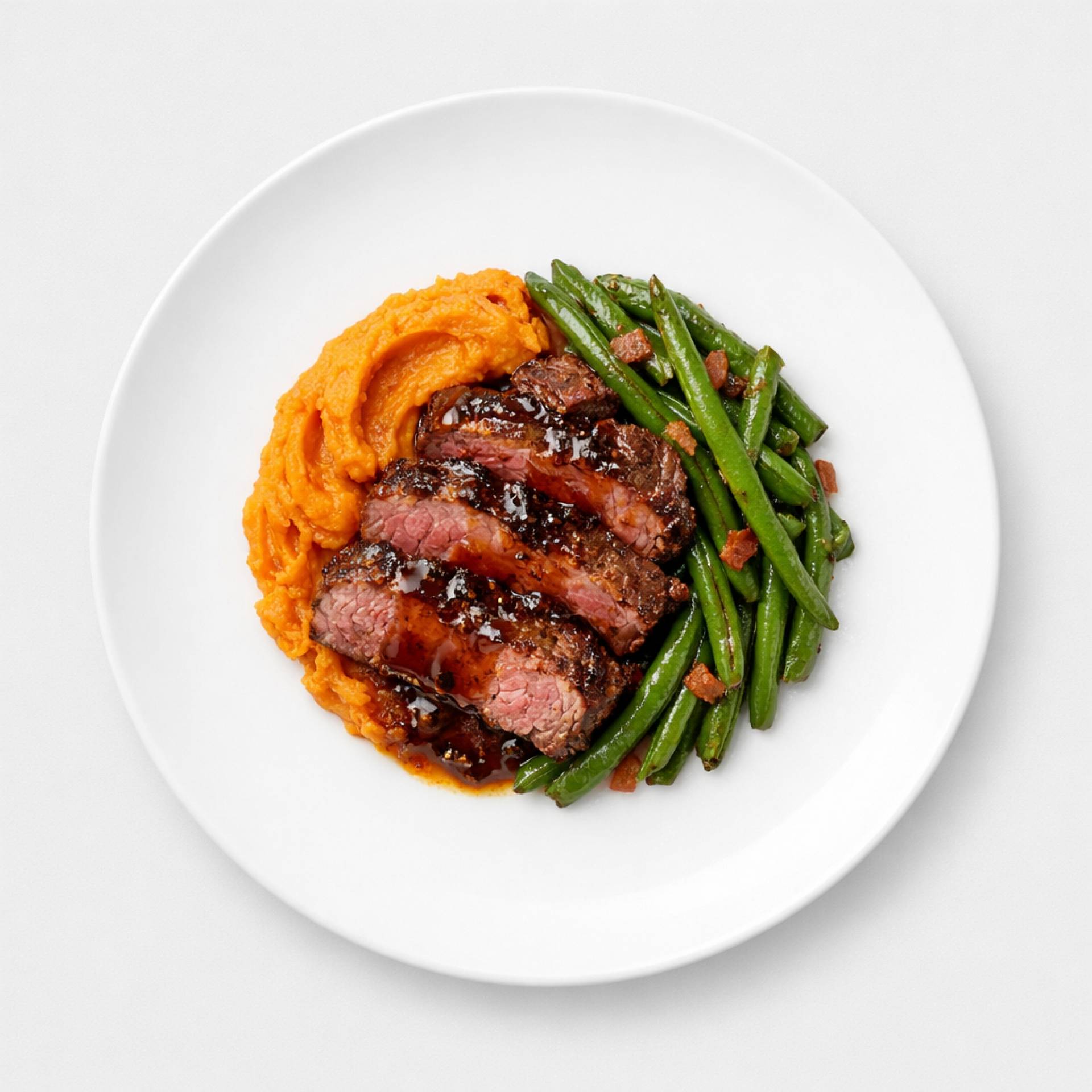 Tennessee Whiskey Glazed Steak