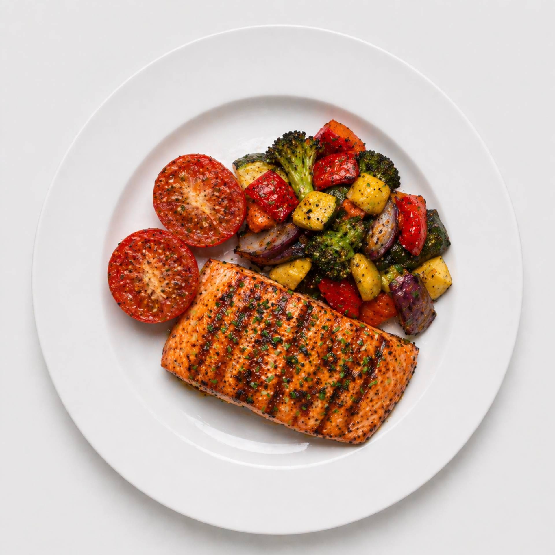 Wood-Grilled Salmon Bowl
