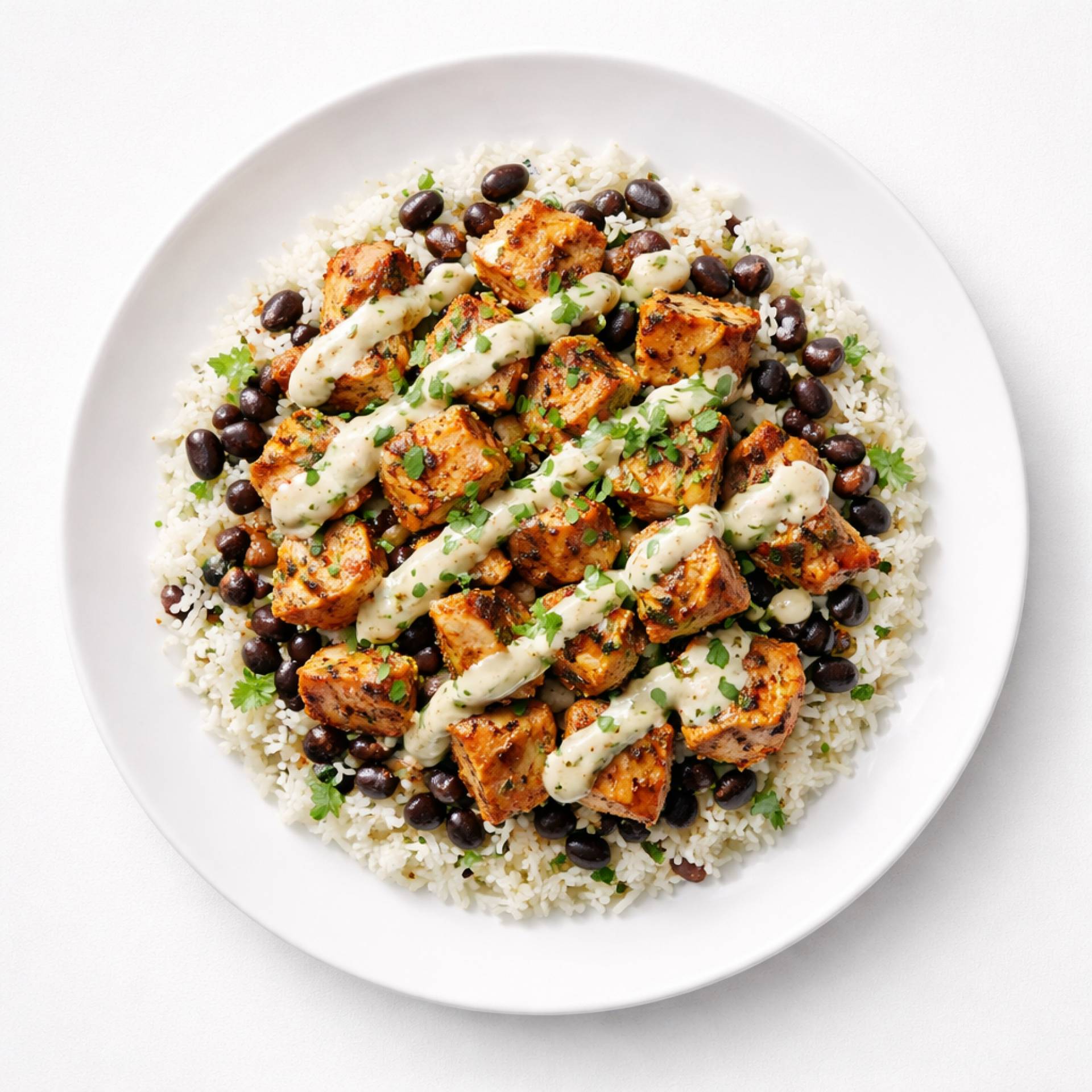 Flame Grilled Chicken Chop Bowl