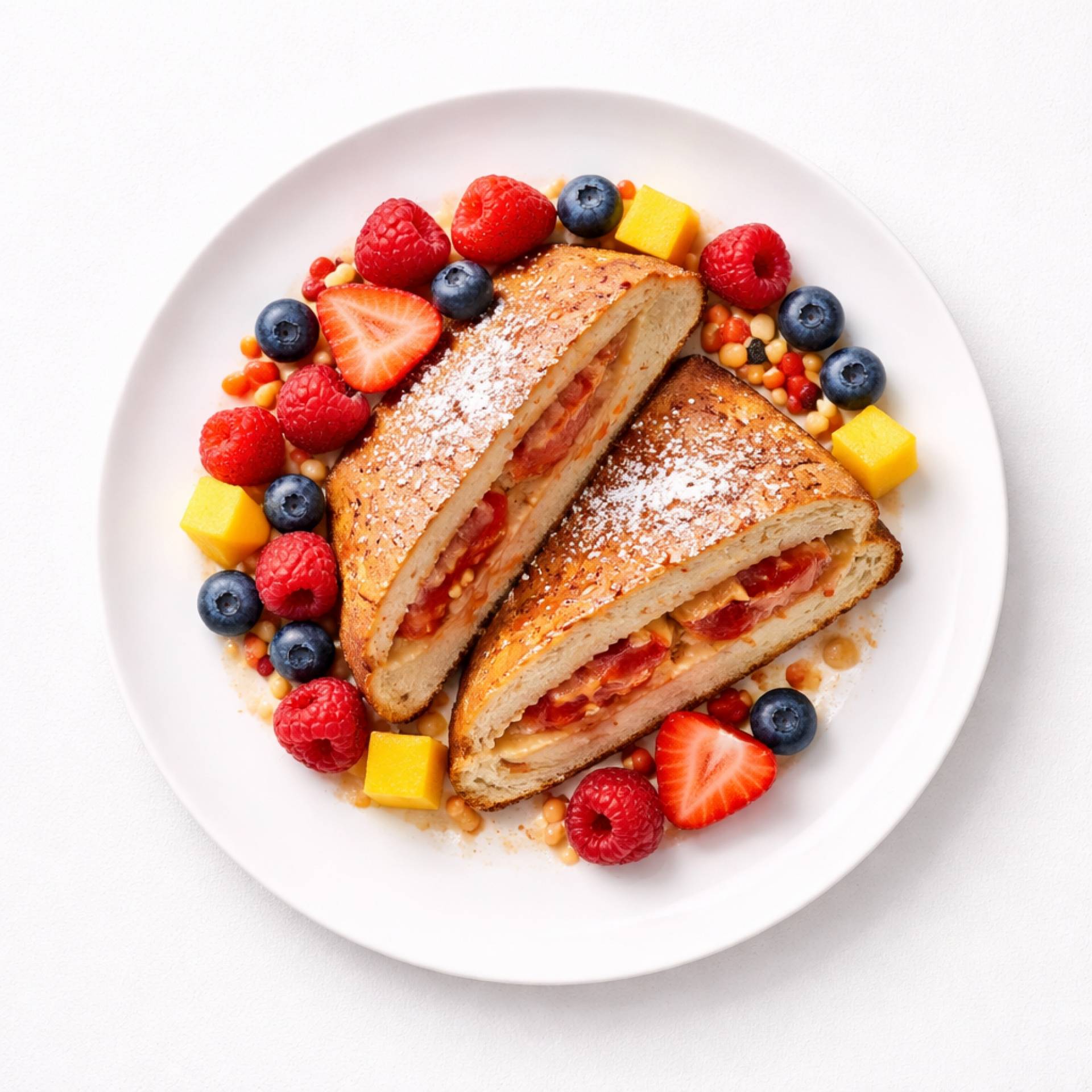 Peanut Butter & Jelly Stuffed French Toast