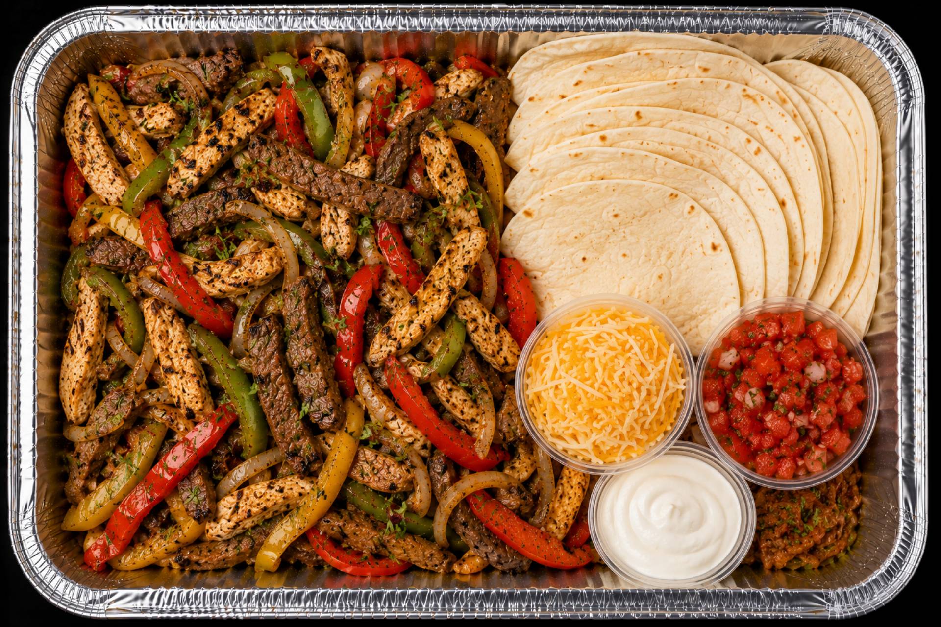Chicken & Steak Fajitas