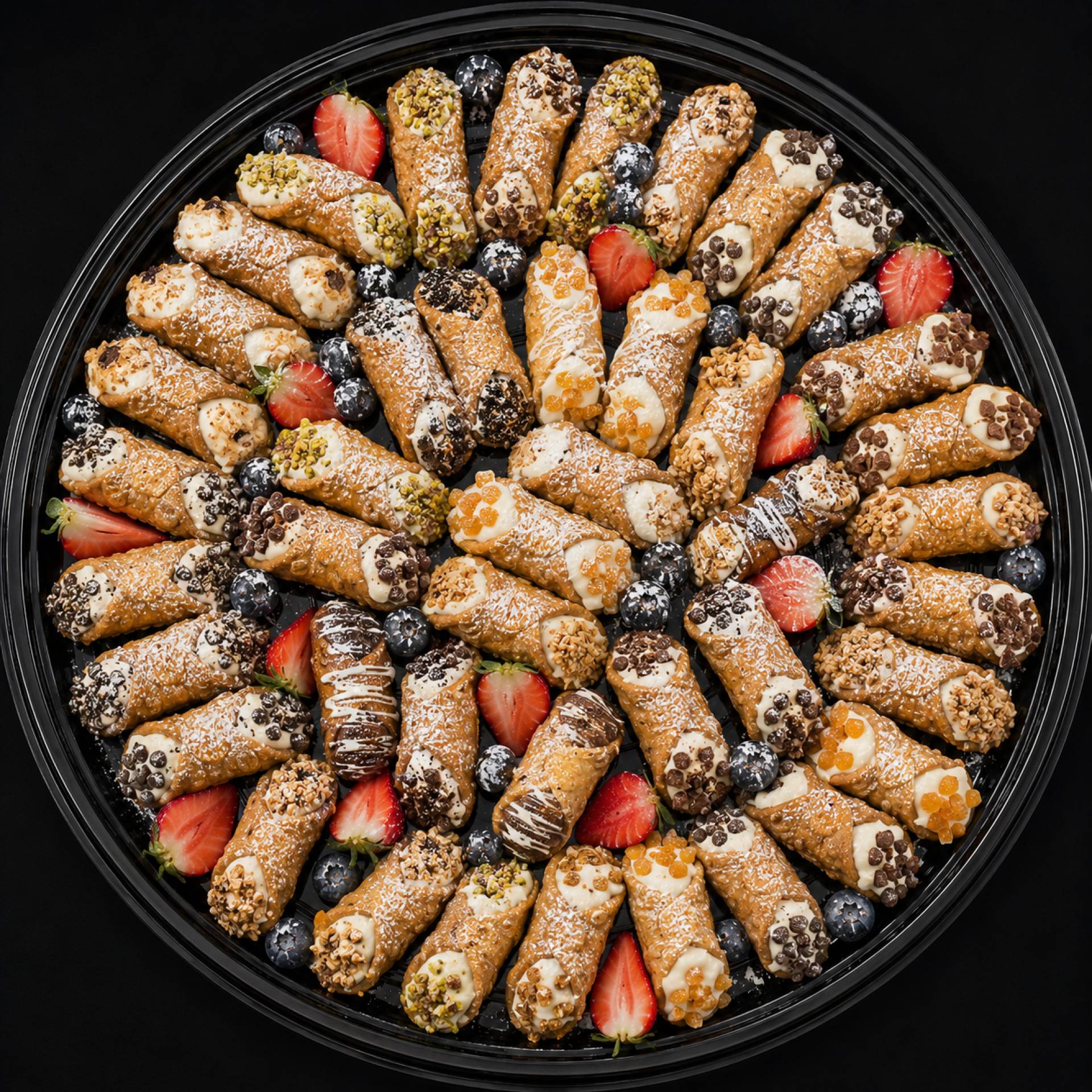 Assorted Cannoli Platter