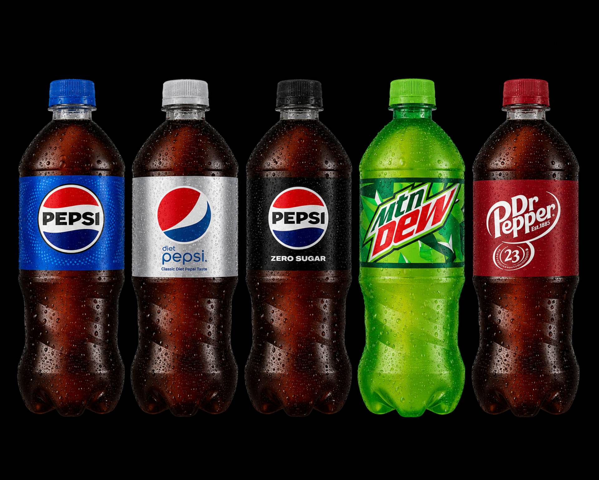 20 oz Assorted Pepsi® Bottled Soft Drinks