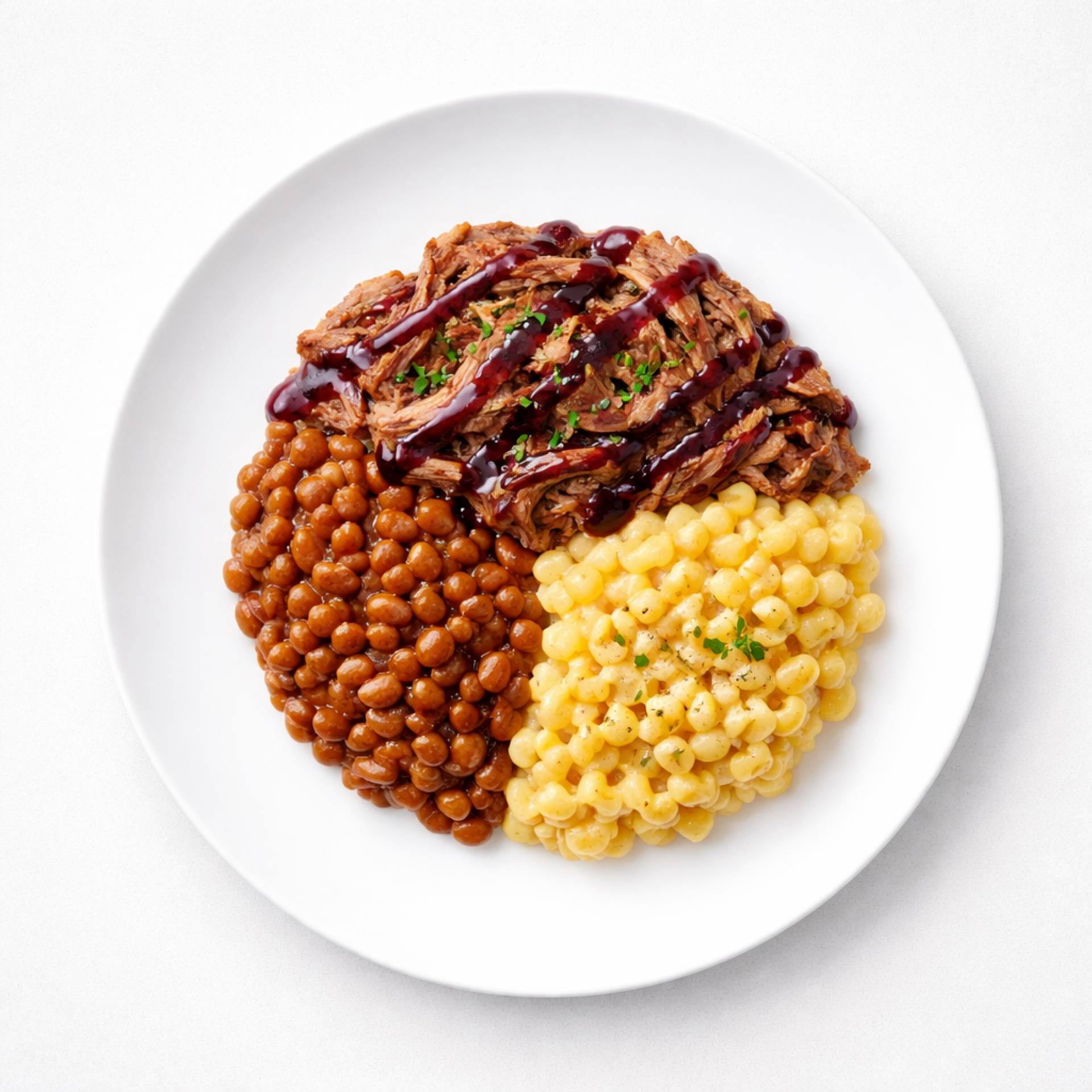 Smokehouse Pulled Pork BBQ Platter