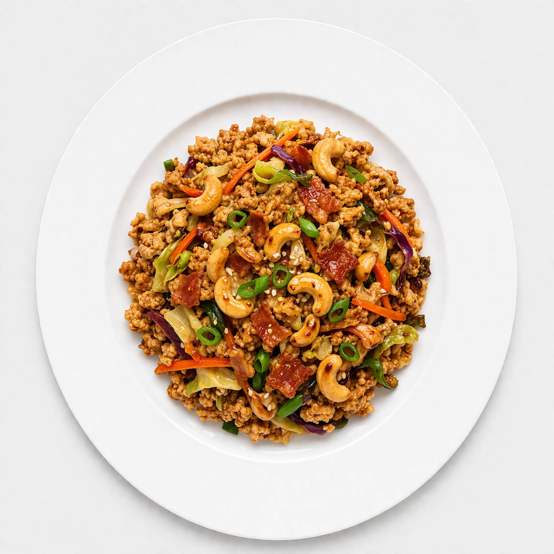 Crispy Turkey Eggroll Bowl