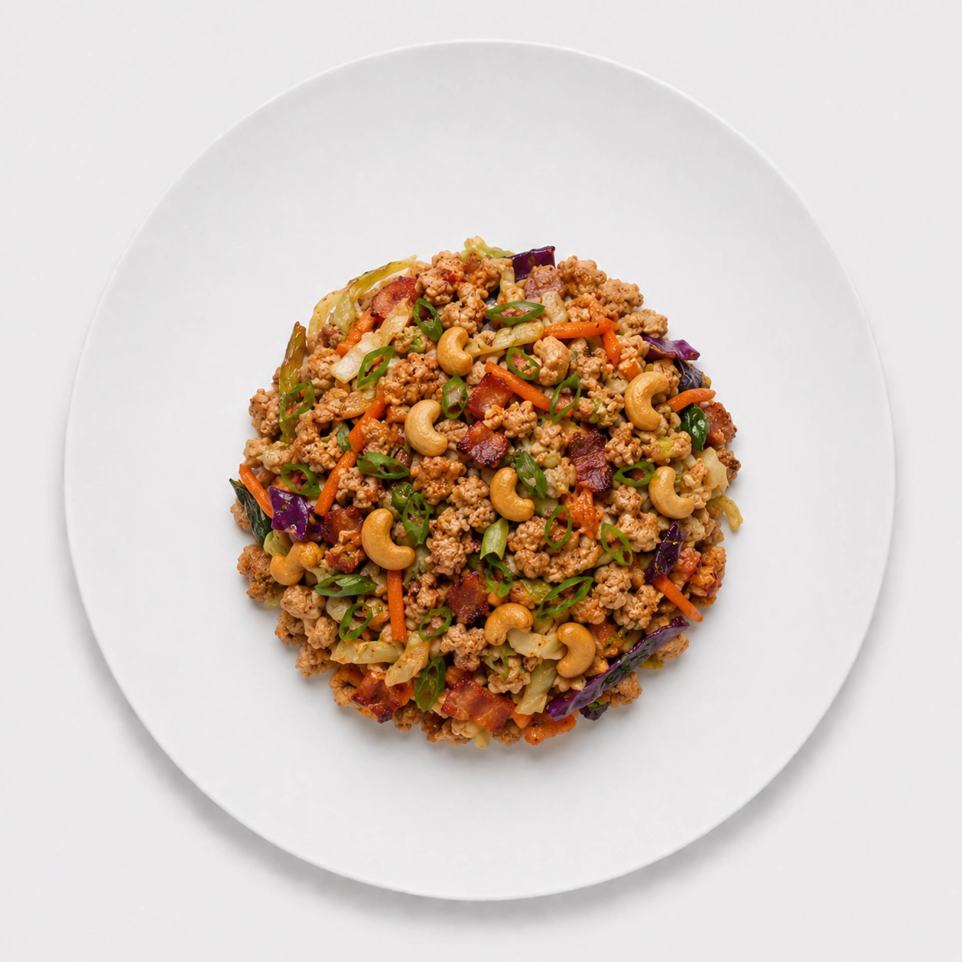 Crispy Turkey Eggroll Bowl