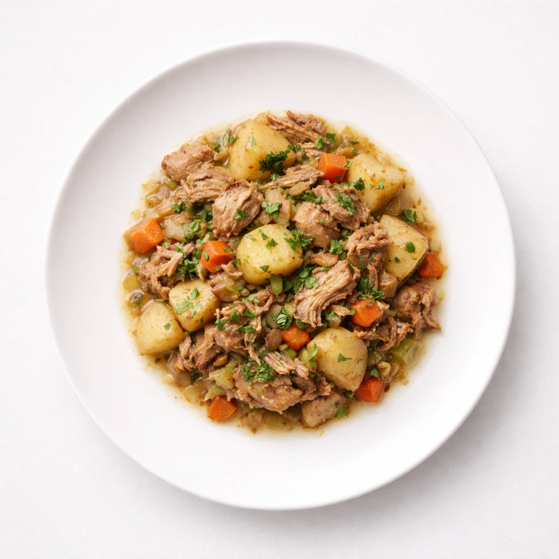Rustic Braised Pork Stew