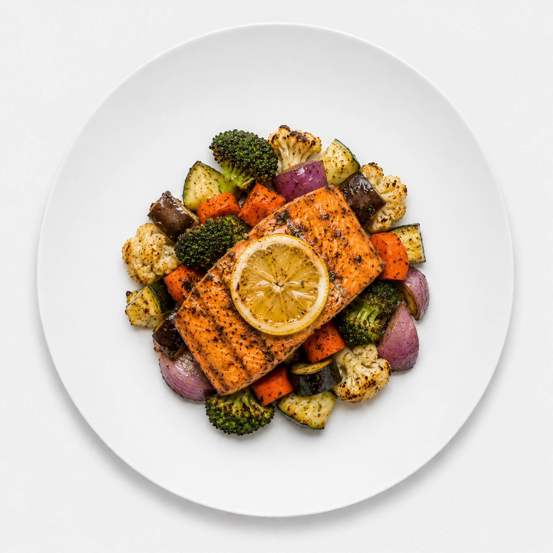 Honey Lemon Pepper Salmon