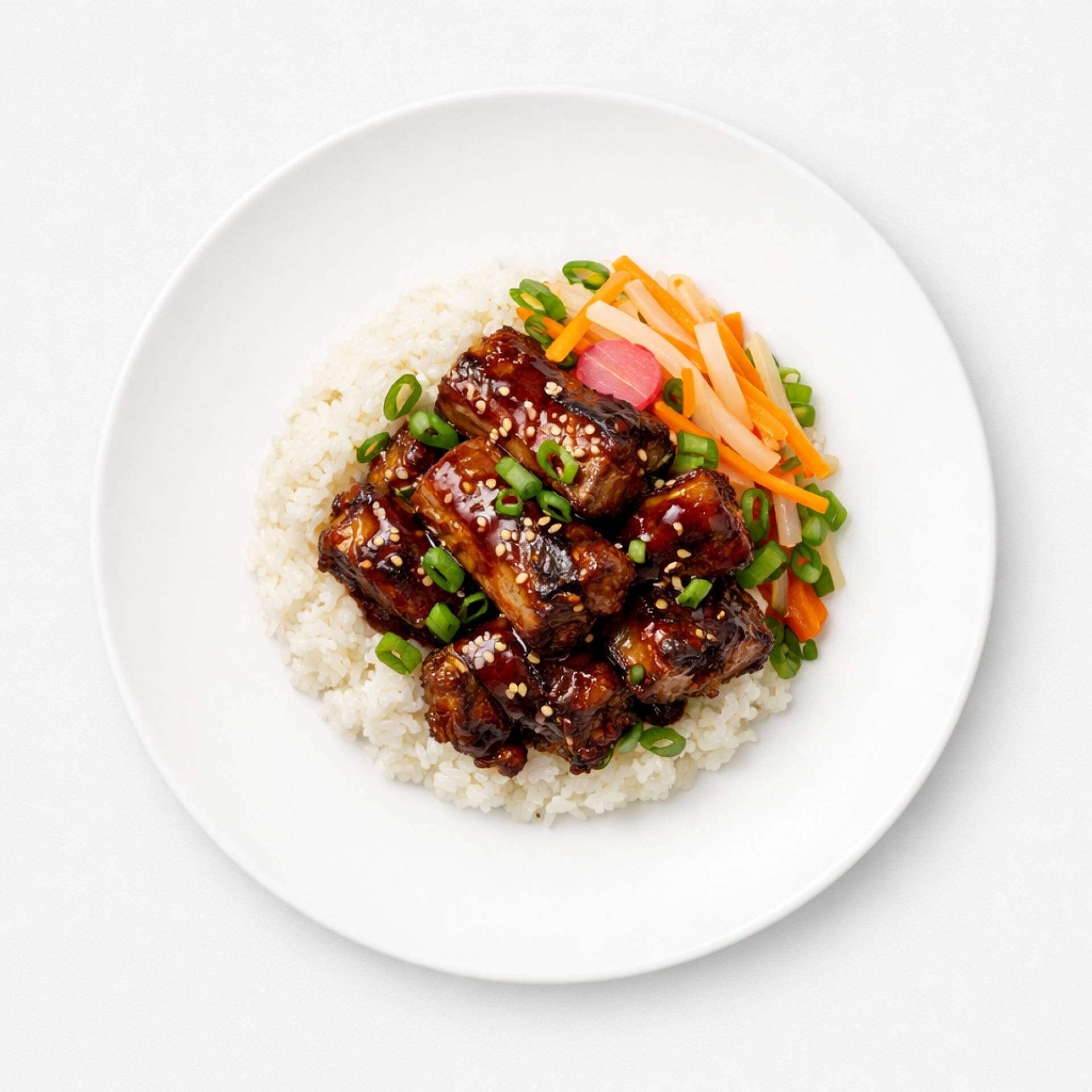 Korean BBQ Glazed Ribs