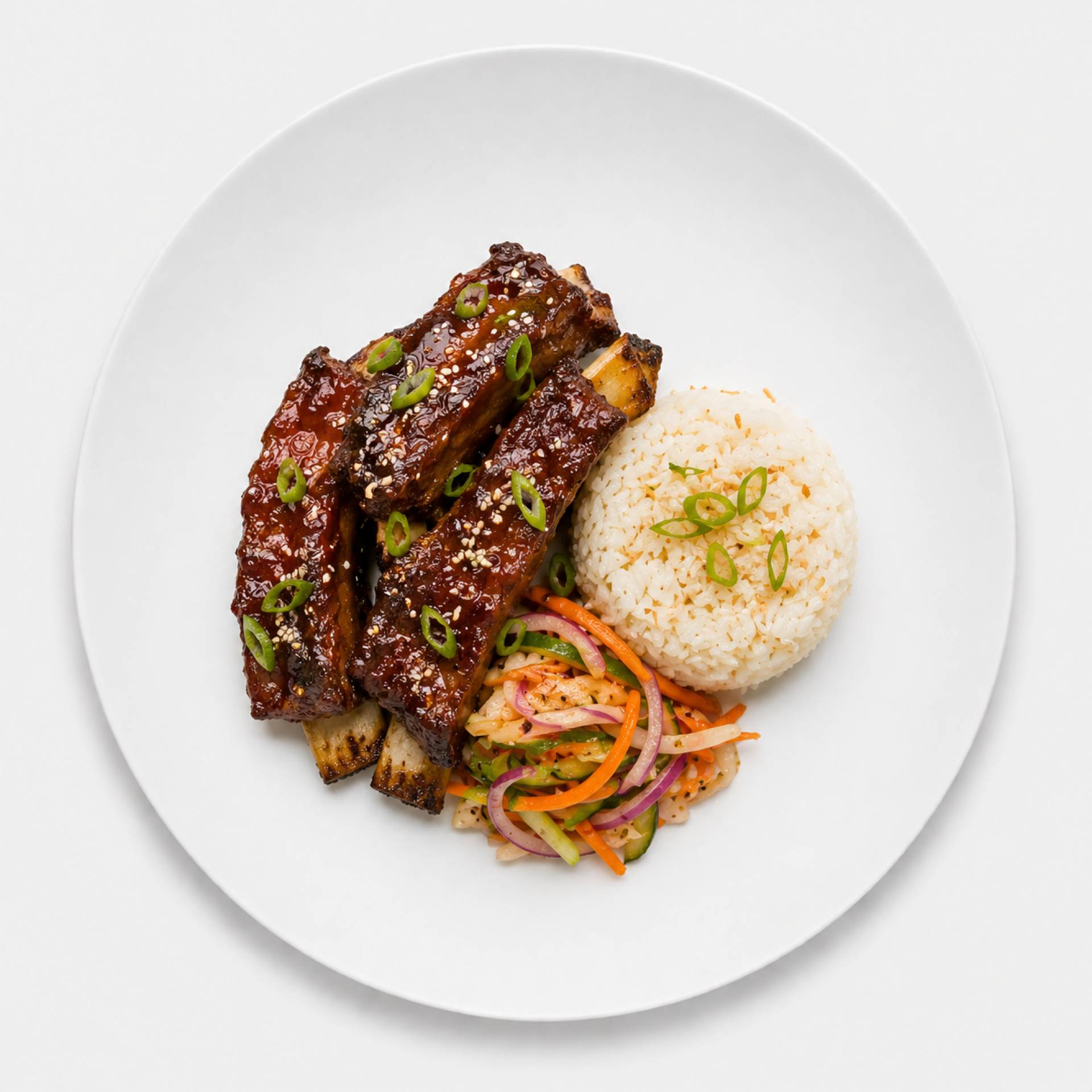 Korean BBQ Glazed Ribs