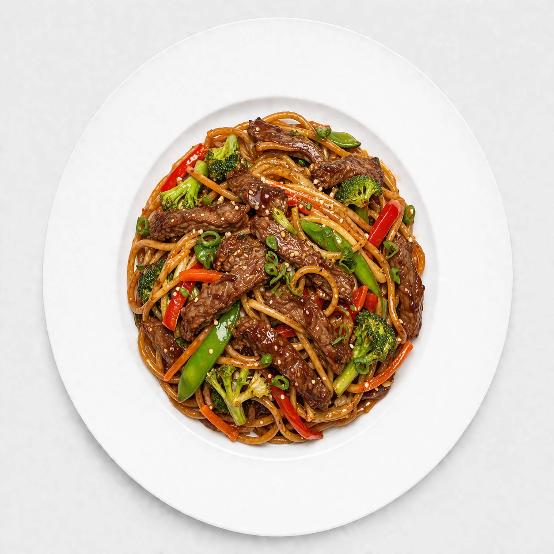 Asian Steak & Noodle Stir Fry