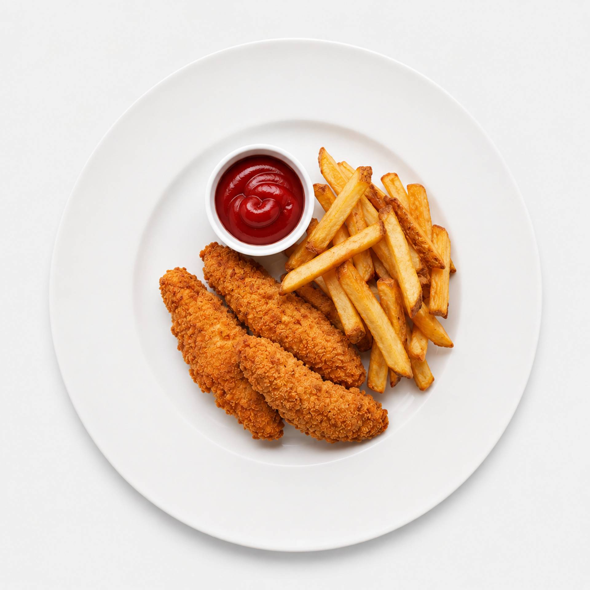 Crispy Chicken Tenders & Fries