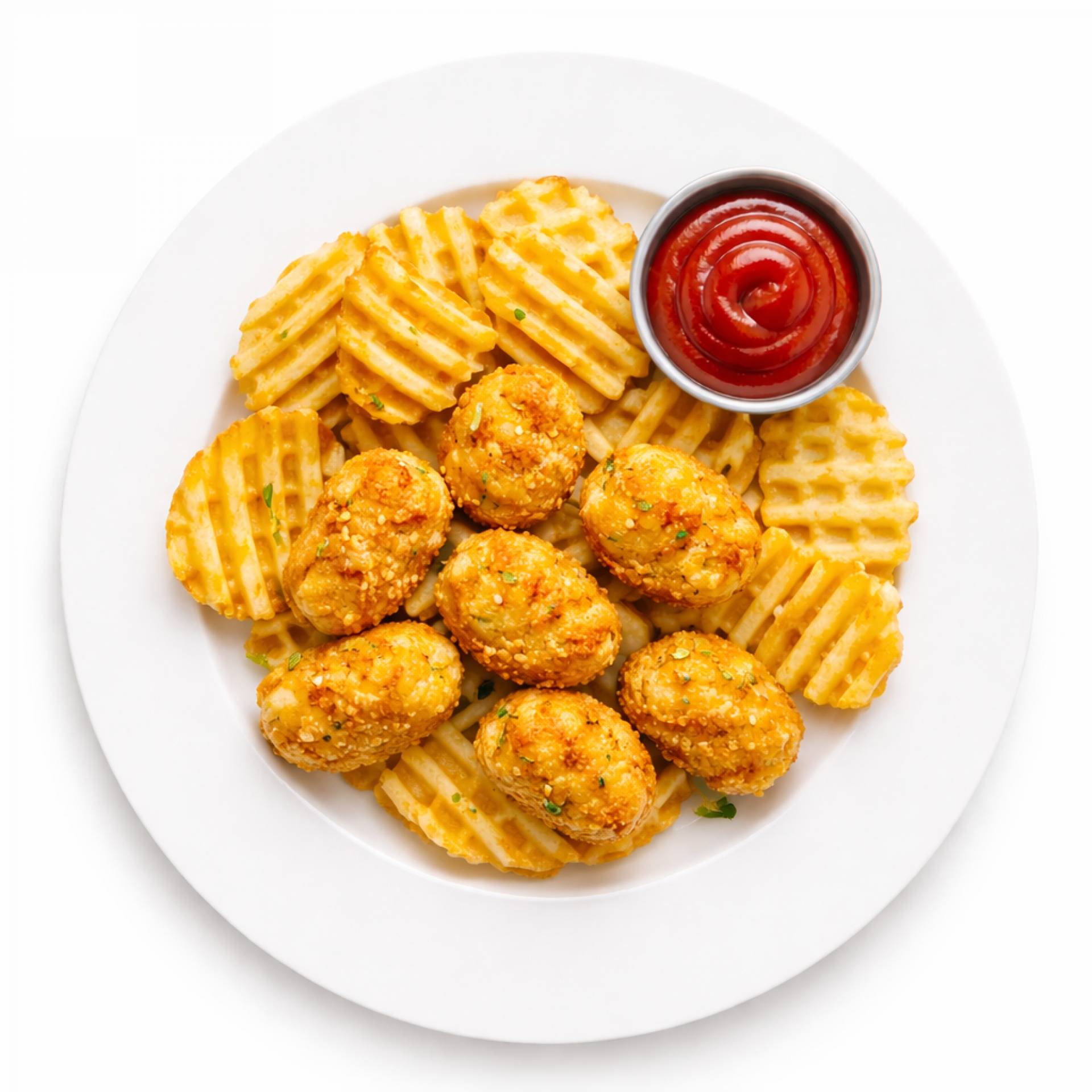 Crispy Chicken Nuggets & Fries